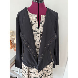 Lysse Black Jacket Blazer XXL